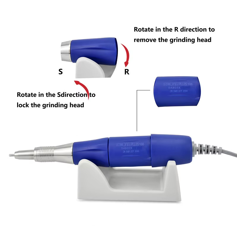 Micromotor Handpiece 40K RPM S - Nail Drill Machine ulasan dan harga